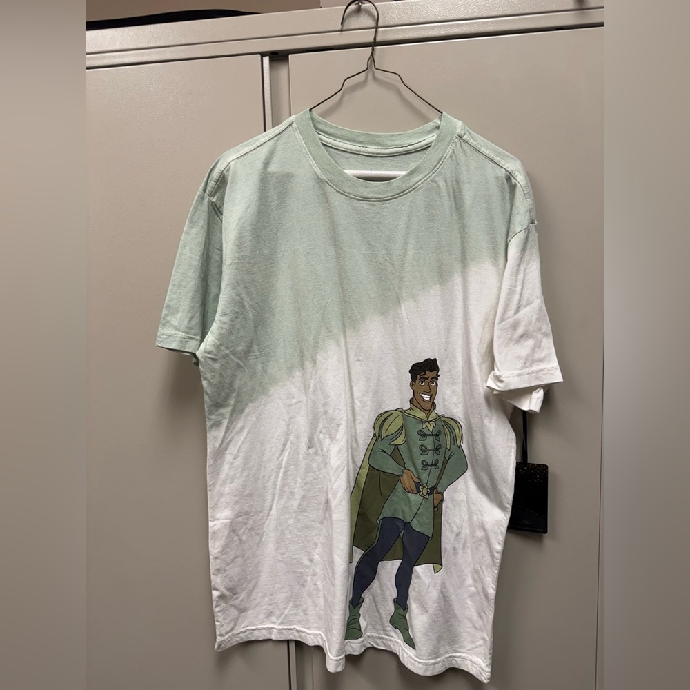 Disney Adult Med Prince Naveen Tee shirt